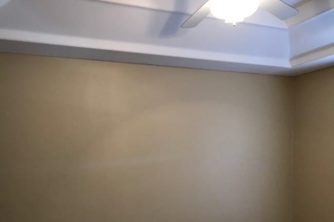 Master Bedroom with ceiling fan