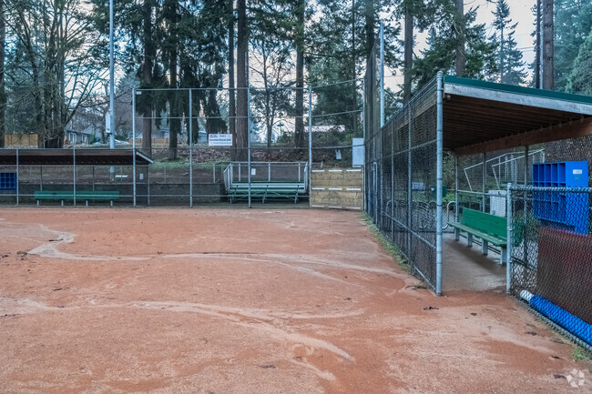 Lynndale Elementary School baseball field.