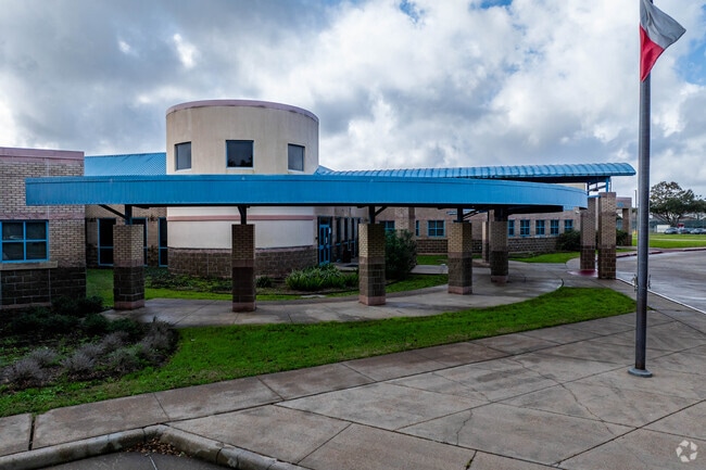 Burton Elementary is located conveniently off of highway 6.