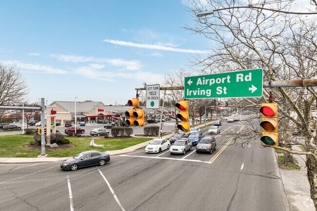 Airport Rd connects Rittersville folks with Lehigh Valley International Airport.