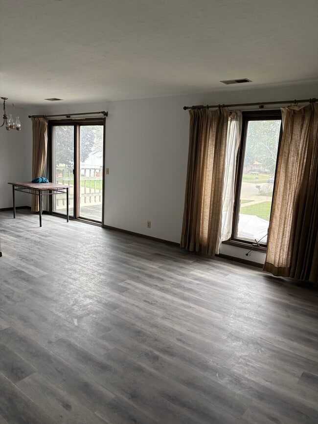 Living Room and Dining Room