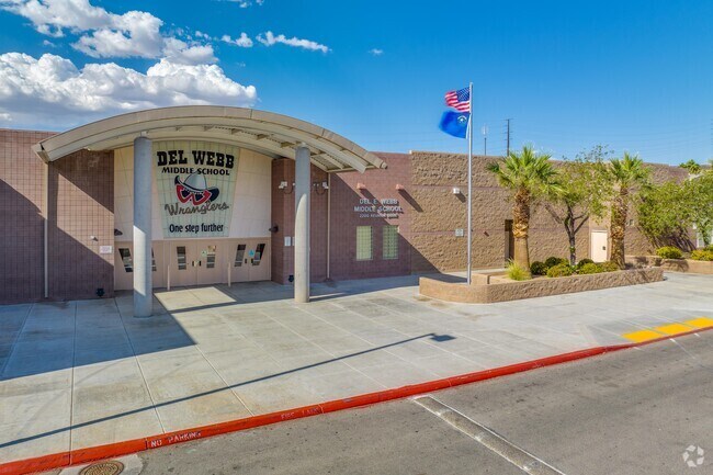 Del E Webb Middle School serves children education who live in Anthem, Henderson Nevada.