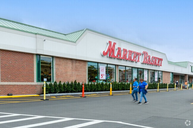 Tower Hill residents have easy access to pantry staples at the local Market Basket.