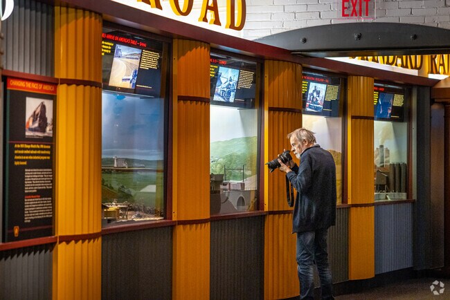 The Railroaders Memorial Museum right next door to Calvert Hills is a train enthusiast's dream.