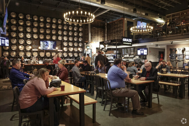 The Brew Live in Bull Run is a popular spot for friends and family to gather over good food and drinks.