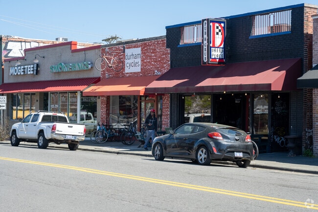 There are several shops to visit within walking distance of the Erwin neighborhood.