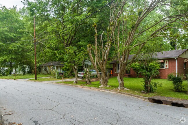 Wide, quiet streets lined with mature trees create a peaceful and neighborly atmosphere throughout Swallow Circle-Baywood.