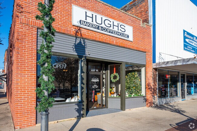 Hugh’s Bakery and Coffeehouse is a local favorite in downtown Bluffton.