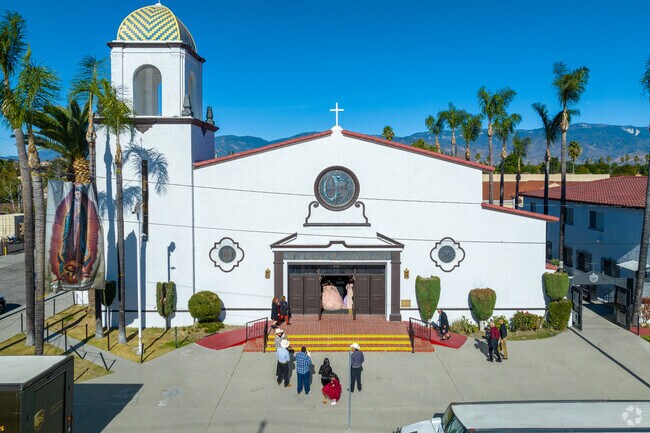 Alessandro locals unite to celebrate a vibrant quinceañera at their church.
