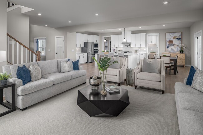 Our floorplans are designed for the way you live, with spacious kitchens that open to bright and airy living areas - so no conversation is missed!