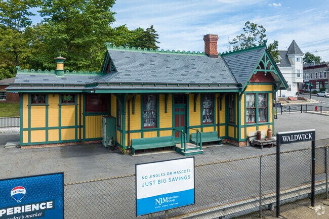 Waldwick's Train Station was established in 1886.