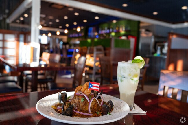La Fondita de Leo Restaurant specializes in authentic Puerto Rican dishes such as this Mofongo.