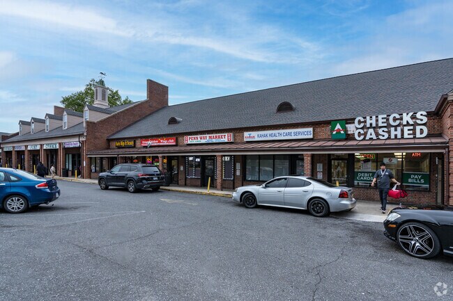 Hillcrest residents drive to The Fairfax Village Shopping Center for local eats.