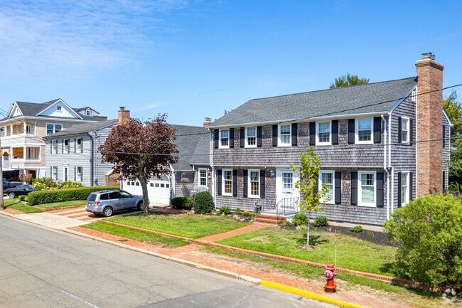 Bay Head features diverse home styles near the Jersey Shore.