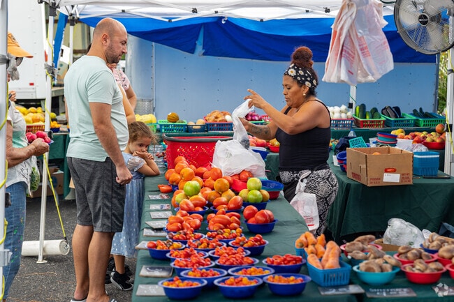 The weekly South Collier Market in South Naples is a great place to find fresh produce.