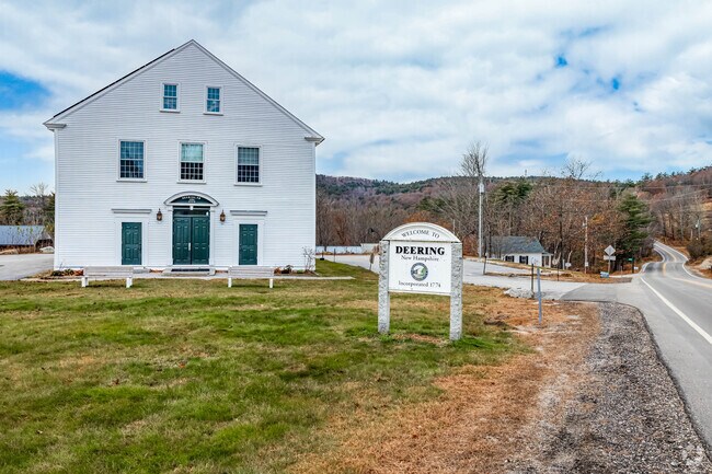 Deering, New Hampshire has a population of about 1,900 people.
