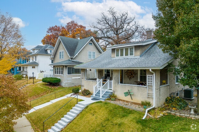 Hilltop streets are often an eclectic mix of housing style, color, aesthetic, and finish.