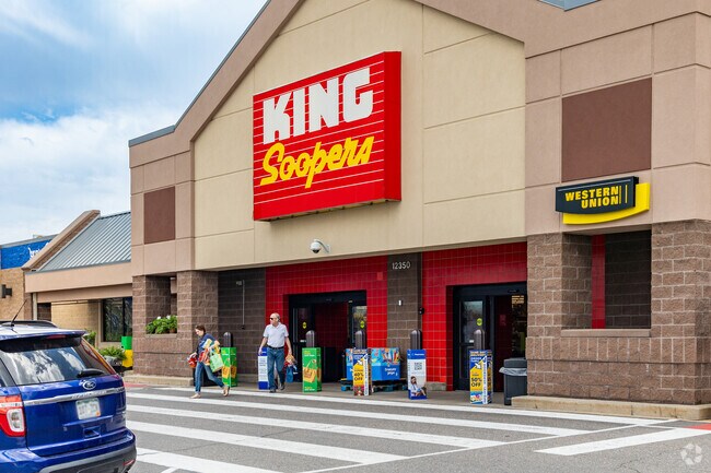 Northwest Arvada locals stock up on groceries at King Soopers in Ralston Square shopping center.