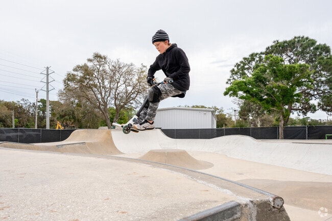 Countryside youth love to hit the ramps at The REC Skatepark.
