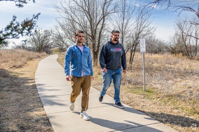Chisholm Creek Park is a great place to enjoy a walk, located close to North Central.