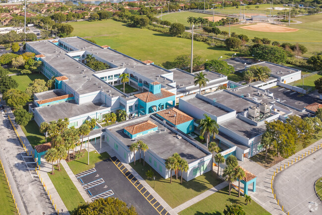 Students Dr. Edward L. Whigham Elementary School in Cutler Bay, FL enjoy studying there.