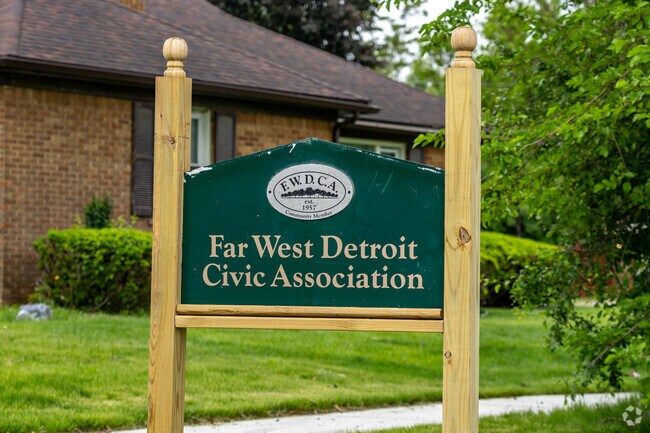The Far West Detroit neighborhood offers suburban living within the city of Detroit.