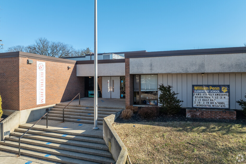 William Penn Elementary School receives an overall B grade from niche.com.