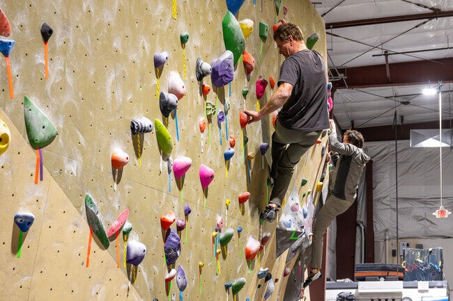 Philadelphia Rock Gym in Chesterbrook is a great place to test your climbing.