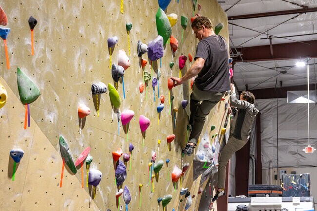 Philadelphia Rock Gym in Chesterbrook is a favorite for East Whiteland climbers.