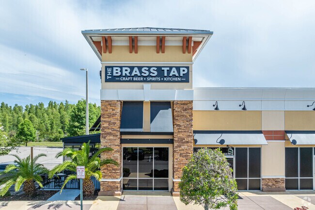 The Brass Tap hosts trivia nights and live music performances in Long Lake Ranch, FL.