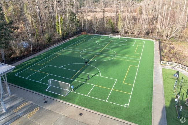 Puesta Del Sol Elementary School soccer field.