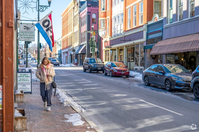 East Beverly Street serves as Staunton's main drag, with shopping options like Design at Nine, Beverly Cigar Store and more.