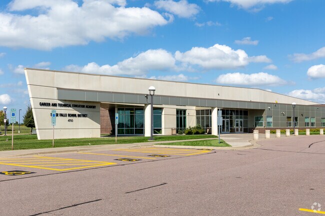 Career and Technical Education Academy is located to the west of downtown Sioux Falls.