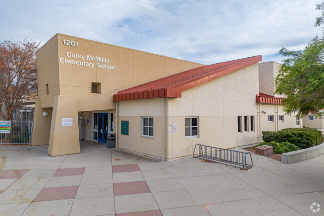 The spirit of discovery thrives at Corky McMillin Elementary School.
