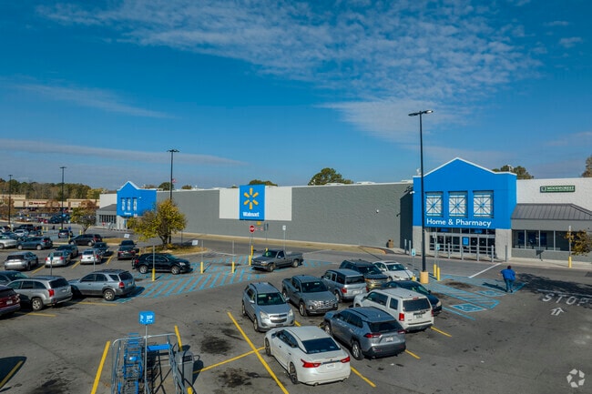 The Walmart Super Center near Lakewood offers residents most of their shopping needs.