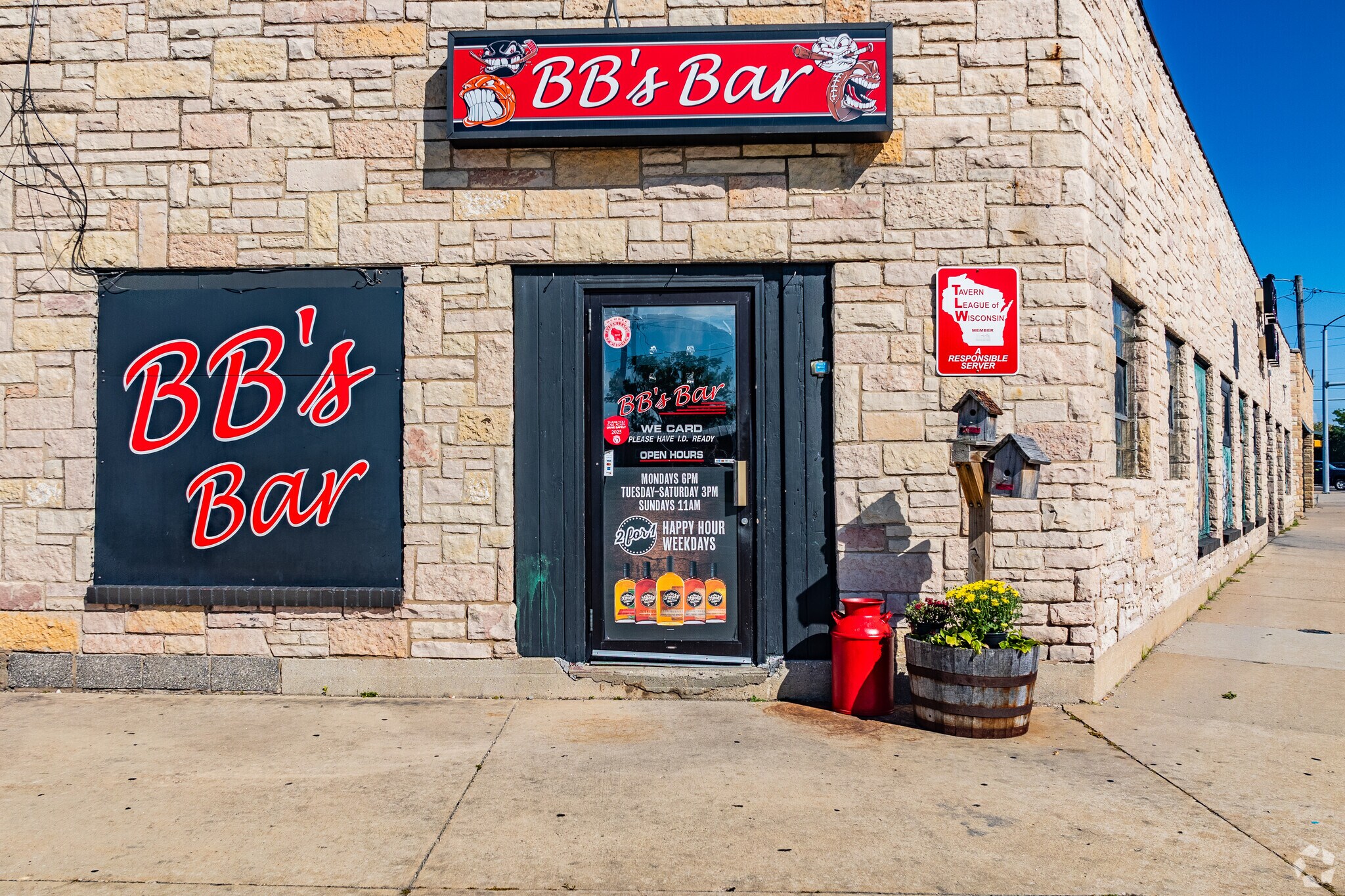 BB's Bar is a popular late night spot for the locals.