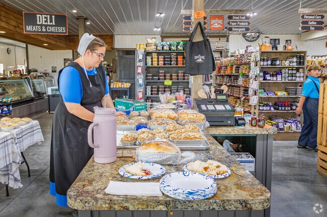 The Chuckwagon is an Amish-owned grocery store in Roberts serving freshly made treats daily.
