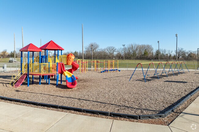 Students can enjoy the playground at Shepherd Hills Elementary School.