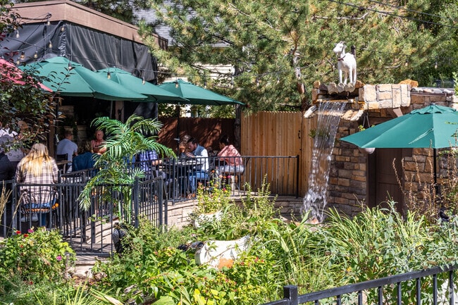 Hungry Goat in Morrison is a great meet-up spot near Red Rocks Ranch.