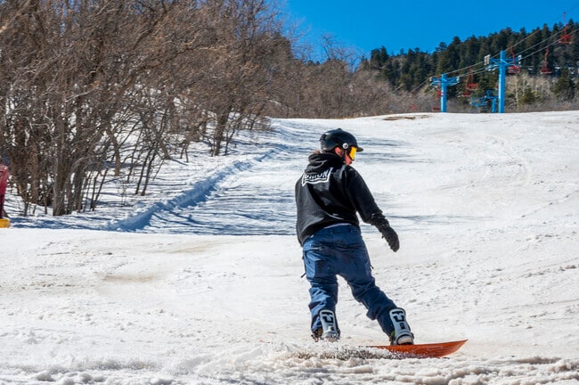 Sedillo skiers and boarders can enjoy a day at Sandia Ski Area nearby.