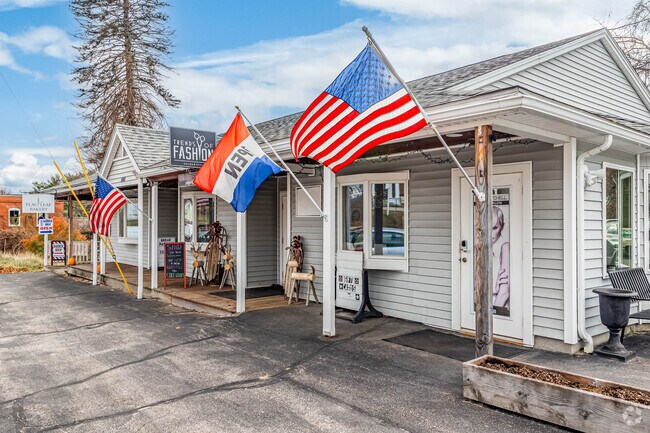 There are a few local businesses in Antrim including a barber shop and bakery.