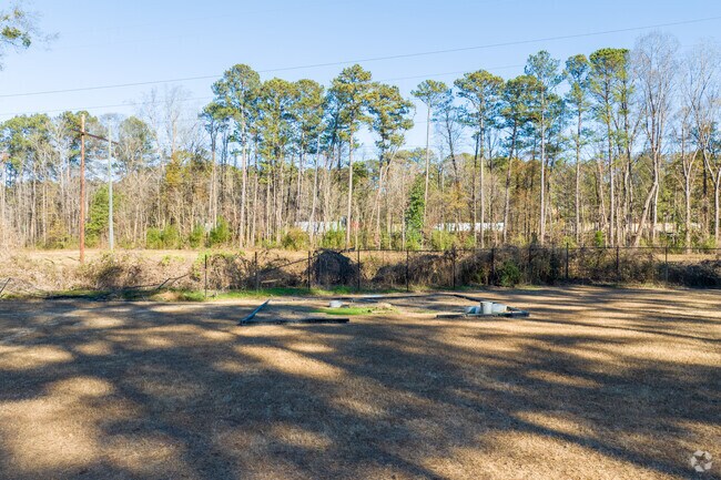 Imhotop Academy's campus has outdoor recreational space for studetnts.