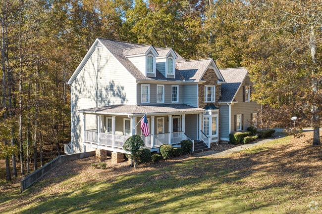 Some properties feature charming lots with inviting covered porches.