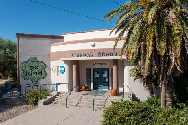 Blenman Elementary School serves grades K-5 in Tucson, Arizona.