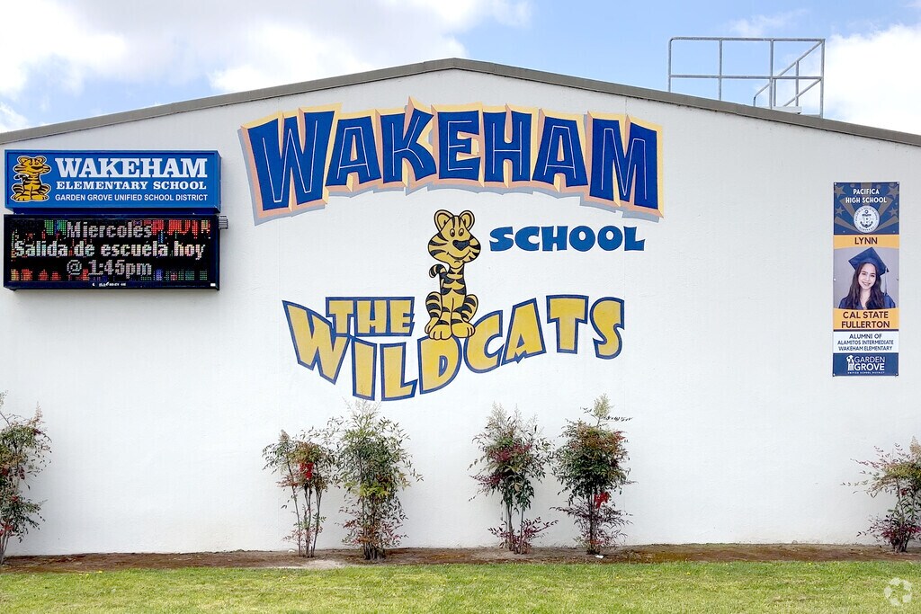 The Wildcats of Wakeham Elementary can be found in West Garden Grove.