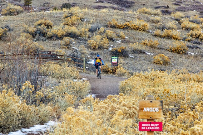 Apex Park in Golden is a very popular and challenging park for mountain bikers.