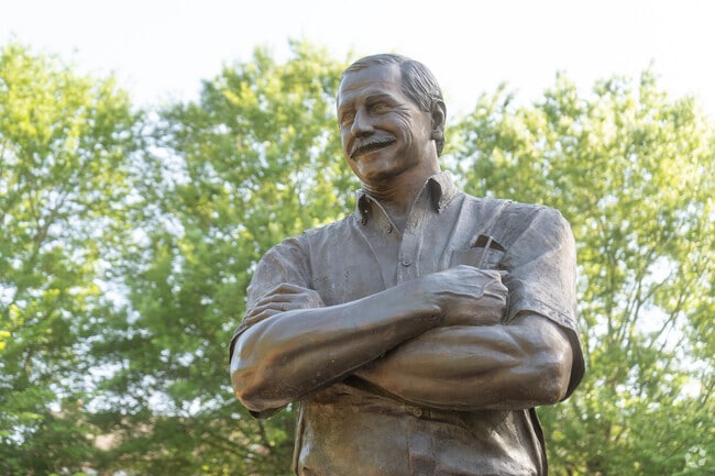 Dale Earnhardt Sr. was born and raised in Kannapolis, also known as Car Town.