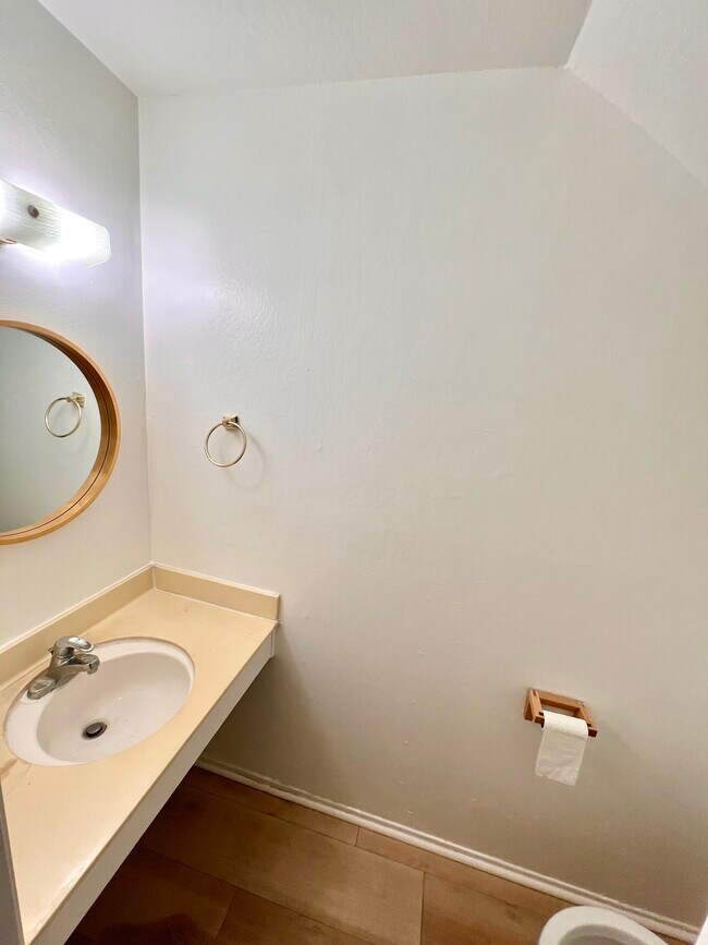 Half bath downstairs