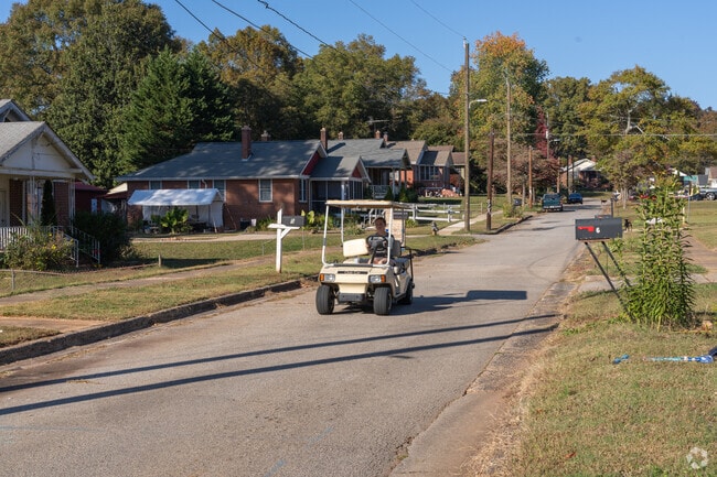 Residents of Chicopee Village also enjoy time outside spending it around the neighborhood.