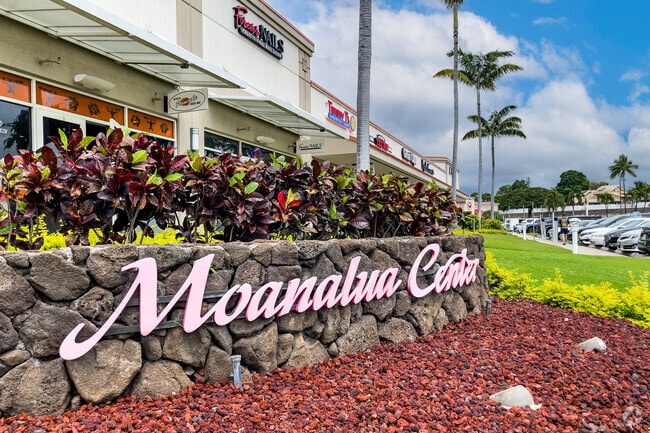 Moanalua Center is located just minutes away.